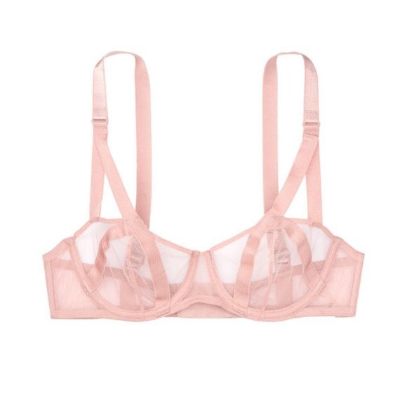 VICTORIA'S SECRET Mesh Balconette Bra - Picture 3 of 7